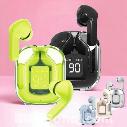 Ultra pods Max wireless airbuds - Transparent Airbuds